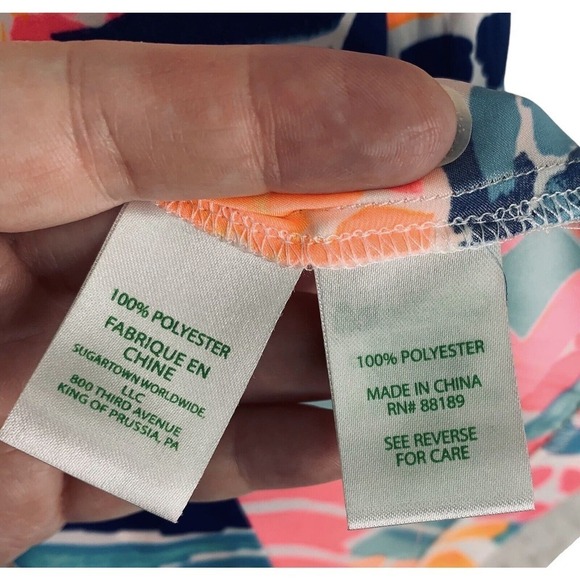 Lilly Pulitzer Edona Romper Goombay Smash Womens Size 0 Pineapple Print $178 - Picture 4 of 10